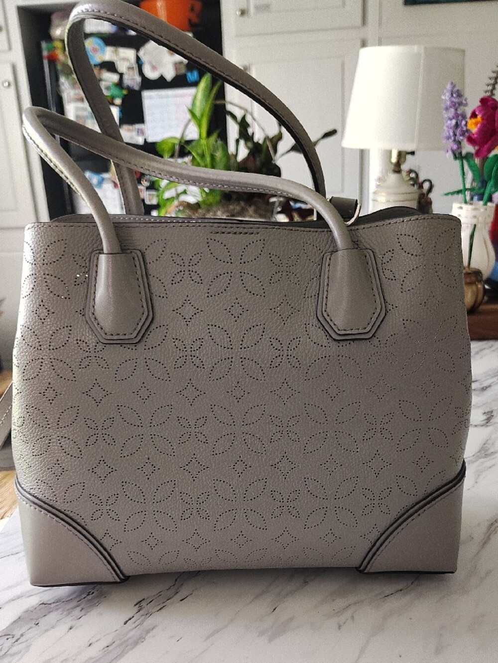 Michael Kors Mercer Gallery Leather Tote, Medium - Picture 7 of 16